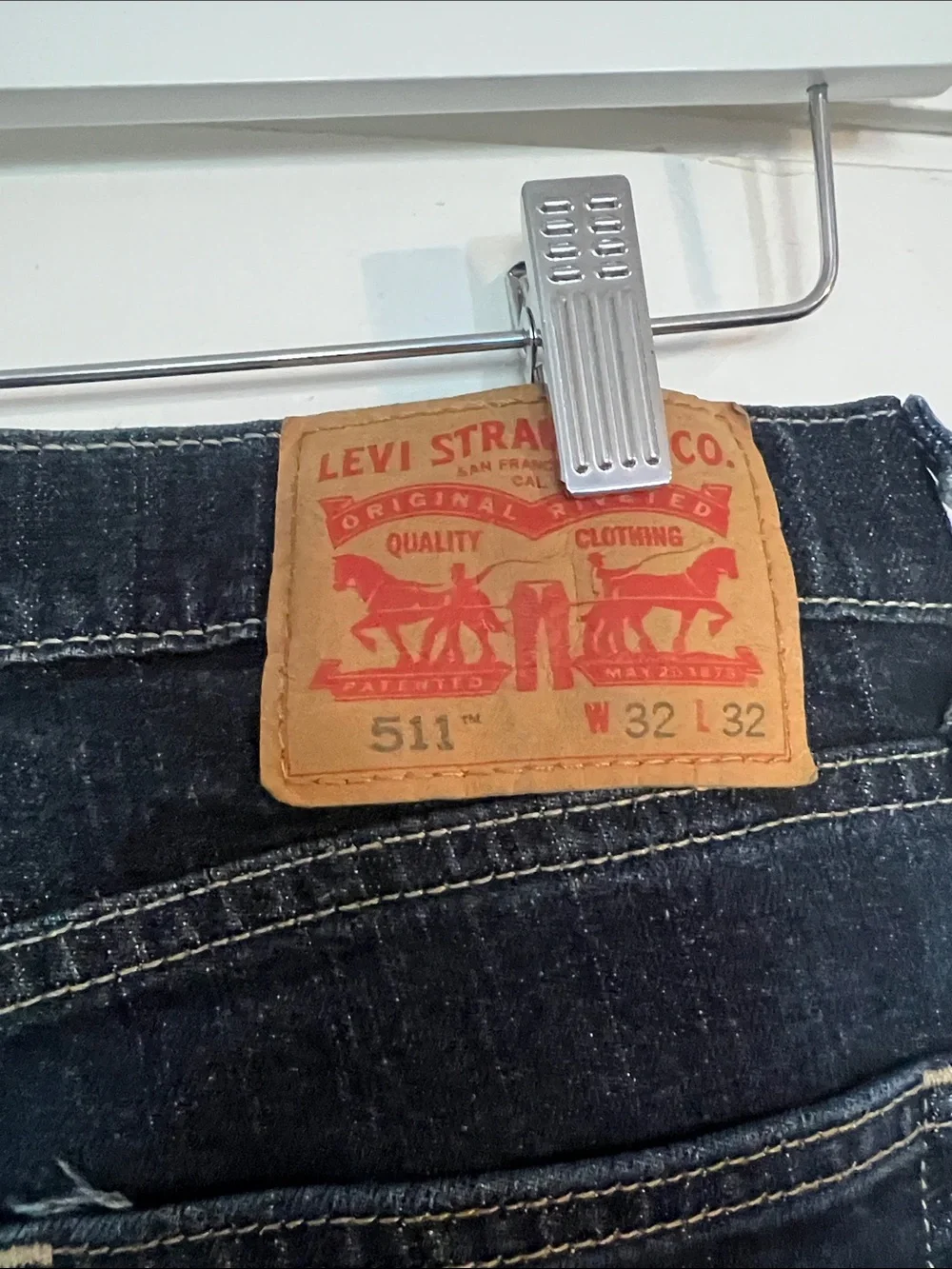 Levi's Indigo Straight-Leg Jeans